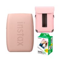 Impresora Fujifilm Instax Mini Link 3 Rose  Estuche Pelicula x20