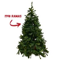 Árbol de Navidad Verde de 2.40m y 1798 ramos BPIN240