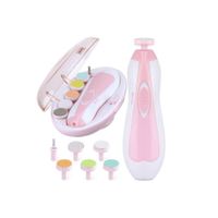 Set de Pulidor de Unas de Bebes Set de Manicura Rose