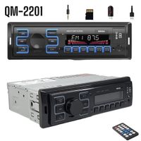 Stereo Autoradio Automotriz con Pantalla Digital LCD Control remoto