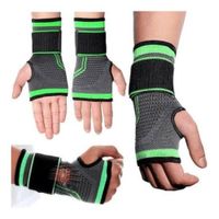 1 Muñequera Deportiva Ajustable con Gel Protección Ortopedica