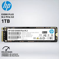 UNIDAD SSD HP EX900 PLUS G3 M.2 PCle 1TB - 042951