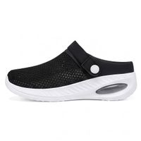Zapatillas Mujer Sin Talón con Cámara de Aire Textil Livianas