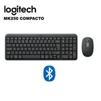 TECLADO LOGITECH + MOUSE MK250 BLUETOOTH SP NEGRO