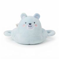 Almohada de Soporte Para Biberón de Osito Celeste