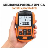 MEDIDOR DE FIBRA OPTICA menos 50 a 26 dBm