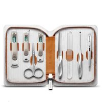 Manicura Cortauñas Cuidado Personal Mr Green MR-8885 Set 08 Pcs
