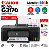 Impresora Canon G3170 Multifuncional Wifi Pantalla