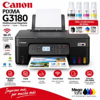 Impresora CANON Multifuncional Pixma G3180 Dúplex Wifi