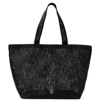 BOLSO VICTORIA SECRET DE ENCAJE NEGRO