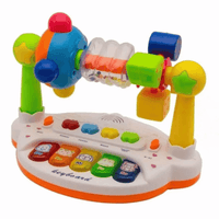 JUGUETE BEBÉ PIANO MUSICAL INTERACTIVO CON TECLADO Y SONIDOS