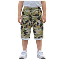 short con bolsillos laterales con solapa