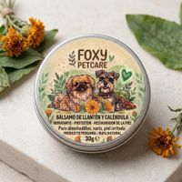 BALSAMO DE CALENDULA Y LLANTEN PARA MASCOTAS - HIDRATANTE REGENERADOR Y PROTECTOR
