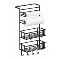 Organizador 2 Niveles Lateral Para Refrigerador Multifuncional Hogar Cocina Hogar AJ331453