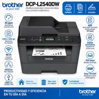 Impresora Laser Brother DCP-L2540DW Multifuncional Monocromatica Wifi