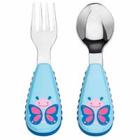 Set Cuchara y tenedor SKIP HOP Zoo Butterfly