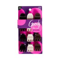 Mini pinzas para cabello Goody SlideProof Claw Clips x 12 unidades