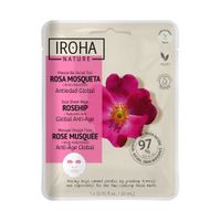 Mascarilla Facial Tisú de Rosa Mosqueta Iroha Antiedad global 20 ml
