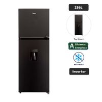 Refrigeradora MIDEA 236L No Frost MDRT346MTR28PEWD Negro