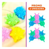 Pack2 Complemento para Lavado Deserredante de Ropa Multicolor Textil