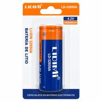 Batería de Litio LIDIMI 32850A 10000mAh 42V para Linterna LED
