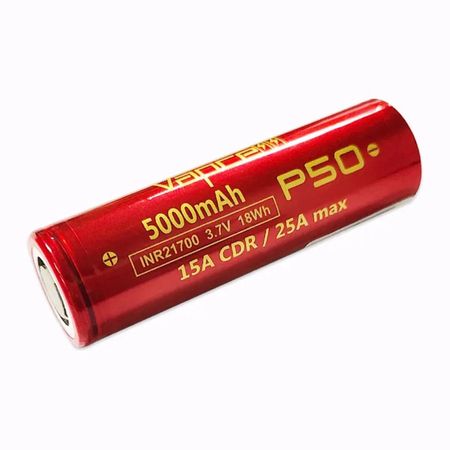 Pila Recargable 21700 5000mAh Litio Para Linternas y Herramientas