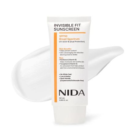 NIDA INVISIBLE FIT SUNSCREEN 50 ML