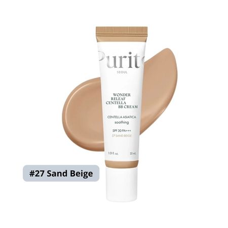 PURITO  Wonder Releaf Centella BB Cream n27 Sand Beige 30ml