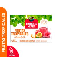 Infusión NATURE'S HEART Frutas Tropicales Caja 20un