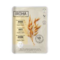 Mascarilla Hidratante Tisú de Avena Iroha Ácido Hialurónico 20 ml