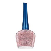 Esmalte de brillos para Uñas Masglo Top Coat Coral
