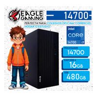PC DE OFICINA INTEL CORE i7-14700  16GB DDR4  SSD 480GB