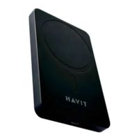 Power Bank Inalámbrico Negro 5000mAh 20W - HAVIT PB5216