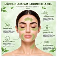 Parches De Hidrogel Para Ojeras Con Aloe Vera Colágeno Y Ácido Hialurónico 60 Unidades