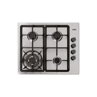 Encimera Empotrable A Gas 4 Hornillas Sole 3120SOLCO036V2 Inox