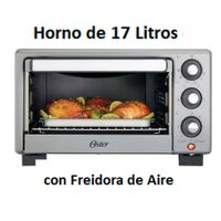 Horno de 17 Litros Oster con Freidora de Aire TSSTTV17MAFNS-053