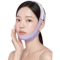 Faja Facial Mentonera GENÉRICO Silicona Acupresión Lila