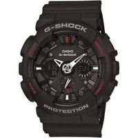 RELOJ CASIO G-SHOCK GA-120-1ADR ANALÓGICO-DIGITAL HOMBRE | NEGRO/ROJO