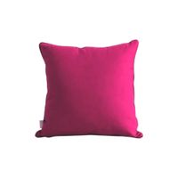 Cojín Cuadrado Lino Damasco - Fucsia Arlin 50 X 50
