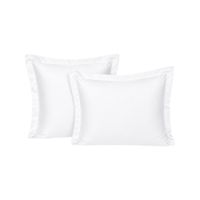 Funda De Almohada 150 Hilos Algodón Confort - Blanco Arlin Estándar