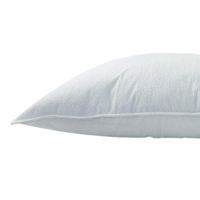 Funda De Almohada Antifluido Felpa Confort - Blanco Arlin King