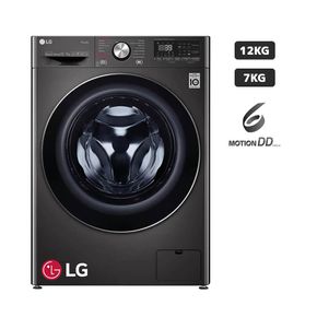 LG 12Kg 7Kg Carga Frontal Negro