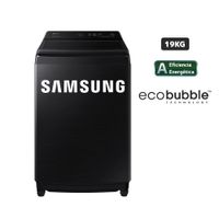 Lavadora Samsung EcoBubble™ 19KG Negra WA19CG6441BV/PE