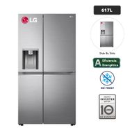 Refrigeradora LG 617L No Frost GS66SDP Plateado