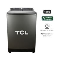 Lavadora TCL Carga Superior 19 Kg F319TLRG Gris