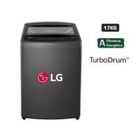 Lavadora LG Carga Superior 17 Kg WT17BVTB Negro Claro