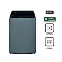 Lavadora INDURAMA 22 Kg Carga Superior LRI-22IGR Gris