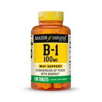 Vitamina B1 - 100 MG Mason Natural 100 Tabletas