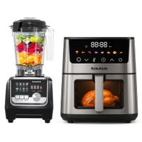 Combo TAURUS Freidora de Aire Silent Fry II 5L + Licuadora Elite Professional 2L
