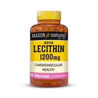 Lecitina de Soya 1200 Mg Mason Natural 100 Cápsulas